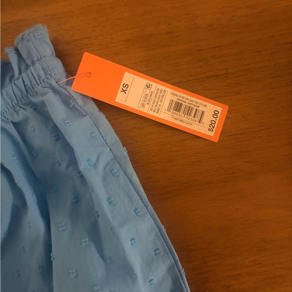 Colsie Blue Pajama Set - Picture 3 of 4